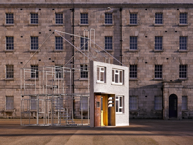 'Beyond Pebbledash' Installation Photograph by Ros Kavanagh — at National Museum of Ireland, Collins Barracks